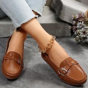 Rongen Cognac Loafers 8B